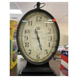 Clock. Hotel Viewx. 12.5 x 22in approx.