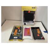 4 pc lot of cases for phones & iPad Air