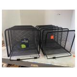 2 Universal One Stackable Metal Mesh Sorters