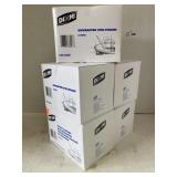 5 Boxes Dixie UnWrapped 5 in Stir Straws 1000 per