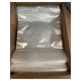 Case of FDA vented zip top bags. 500 - 12x15