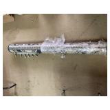 Blue and Tan Print Area Rug.  5ft wide