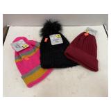 3 ct. - Ladies Winter Hats