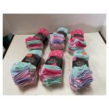 6 Packs - Girls Low Cut Socks