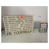 2 ct. - Wooden Inspirational Blocks - 10 x 7 in.