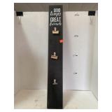 Wooden Note or Message Holder.  28 in tall