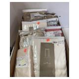 Large Lot of 9 Various Window Treatments.