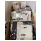 Lot of 9 Various Window Treatments. Valences