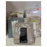 Box of Assorted Window Treatments.  Various