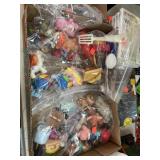 Lot of Various Plastic Toys - Rugrats, Food, etc.