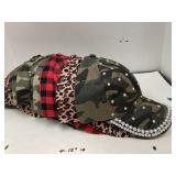 Lot of 10 baseball style hats.