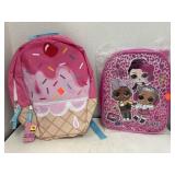 2 cute Backpacks.