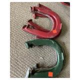 Set of horseshoes. 8 total.