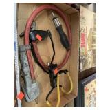 Slingshot, Air Pump Hose & Nozzle, & Screw Driver