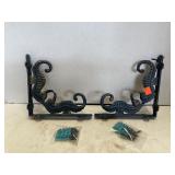 Decorative Metal Seahorse Shelf Supports