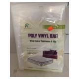 Poly Vinyl Bag   78x14x104.  4 mil Thick