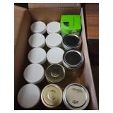 Box Lot of Canning/Storage Jars
