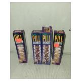 Lot of 4 Pill Organizers