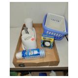 Misc Flat W/ Bathroom Accessories,  Mini Baskets