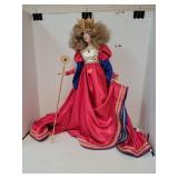 FRANKLIN HEIRLOOM DOLL ~ QUEEN OF HEARTS