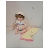 Porcelain Baby Doll Sailor / Boat Theme Taiwan