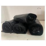 4 rolls trash bags 12-16 gallon (24 x 32 inch)