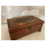 Vntg Wooden Box