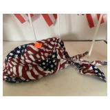 American Skull Cap & 4 Flags