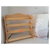 WALL MOUNT PAPER TOWEL HOLDER, PLASTIC WRAP AND