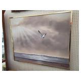 Large Picture Approx 40 x 50 Inches Signed