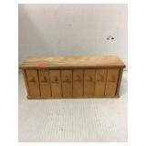 Wooden Spice Rack
Approximately 12in wide