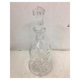 Glass Decanter
Leaf Pattern on Glass