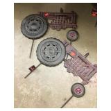 Qty. 2 Garden Tractor Stakes