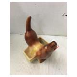 Desktop Dachshund Planter/Trinket Holder
Planter