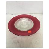 Glass Serving Bowl
Approximately 10in x 9in
Red