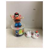 Mr. Potato Head and Bear Shoes