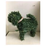 Decorative Greenery Dog
Approximately 15in tall