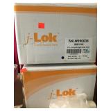 Qty. 2 boxes J-lock pull tight seal
Blue, 8in