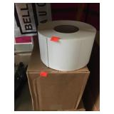 Qty. 1 box Blank Label Rolls
White 4x3 blank