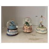 3 ct. - Musical Snow Globes - Elvis