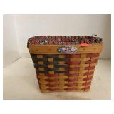 Longaberger American Flag Lines Basket 25th