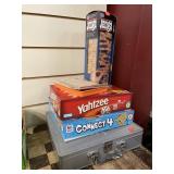 Lot of Board Games - Yahtzee, Connect 4, Jenga, &