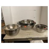6 ct. - Metal Mixing Bowls
