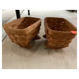 Longaberger rocking baskets.