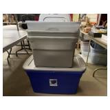 Lot of 4 Totes and Lids