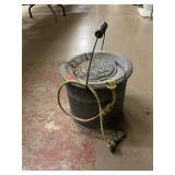 Vintage Metal Live bait can