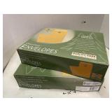 2 Boxes - 100 ct. Clear Clasp Envelopes 10 in. x