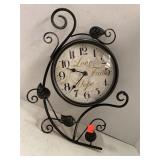 Inspirational Ornate Clock Metal Frame