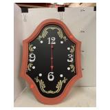 Unique Rustic Wooden Decor Clock