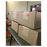 Qty. 4 Boxes Poly Bags
7x12 
1000 bags each box